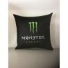 Coussin Monster Energy + prénom